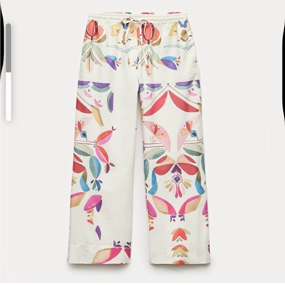 Zara Cotton Spring Print PJ Set - Picture 3 of 11